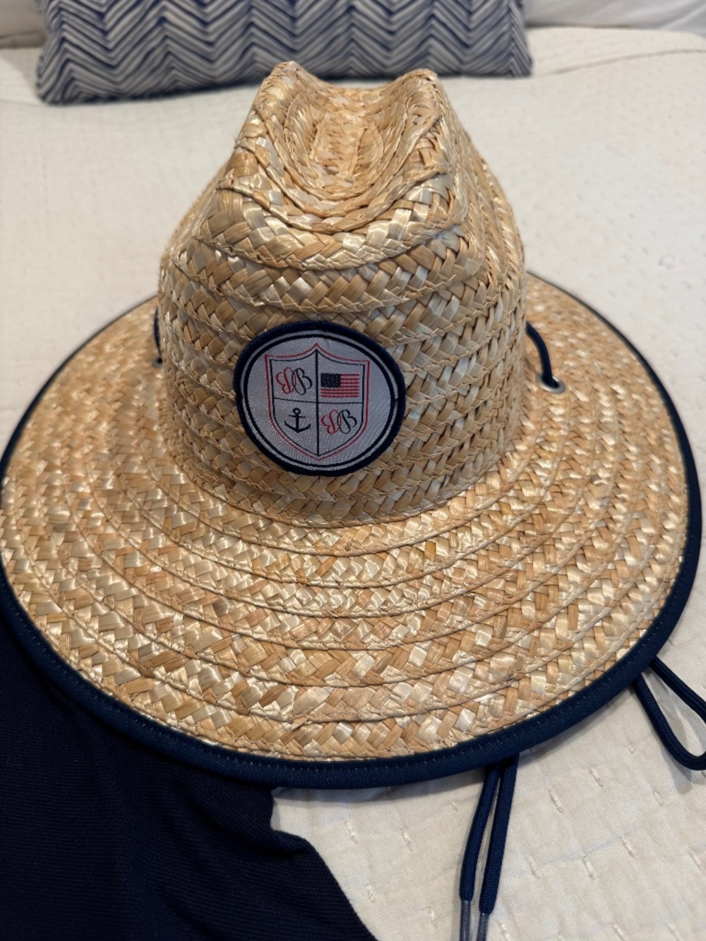 Bits and Bows Americana Lifeguard Hat